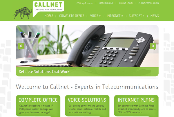 Callnet Website Launched