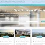 Website Design for Waiheke Hous Rentals NZ