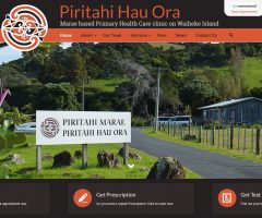 Piritahi Hau Ora website design