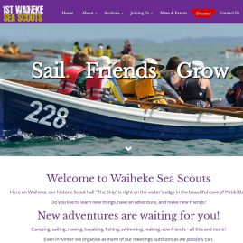 Waiheke website design