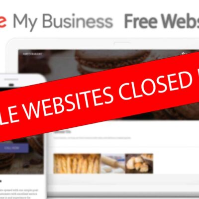 google business websites closing down